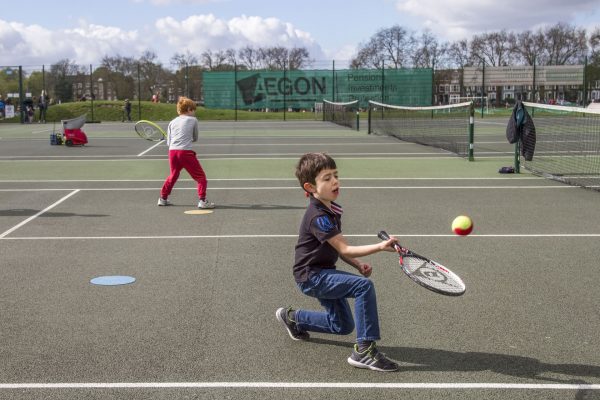 Tennis coaching for children